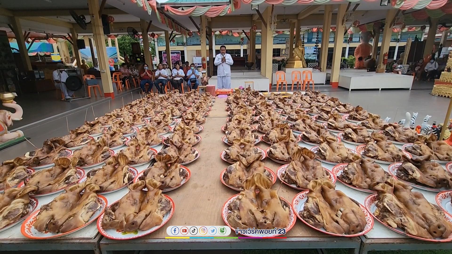 ส่องเลขห่างประทัด งานแก้บนชุดใหญ่"หลวงพ่อสมหวัง"ให้โชคเจ้าของรีสอร์ท ถูกหวยกว่า 6 ล้านบาท
