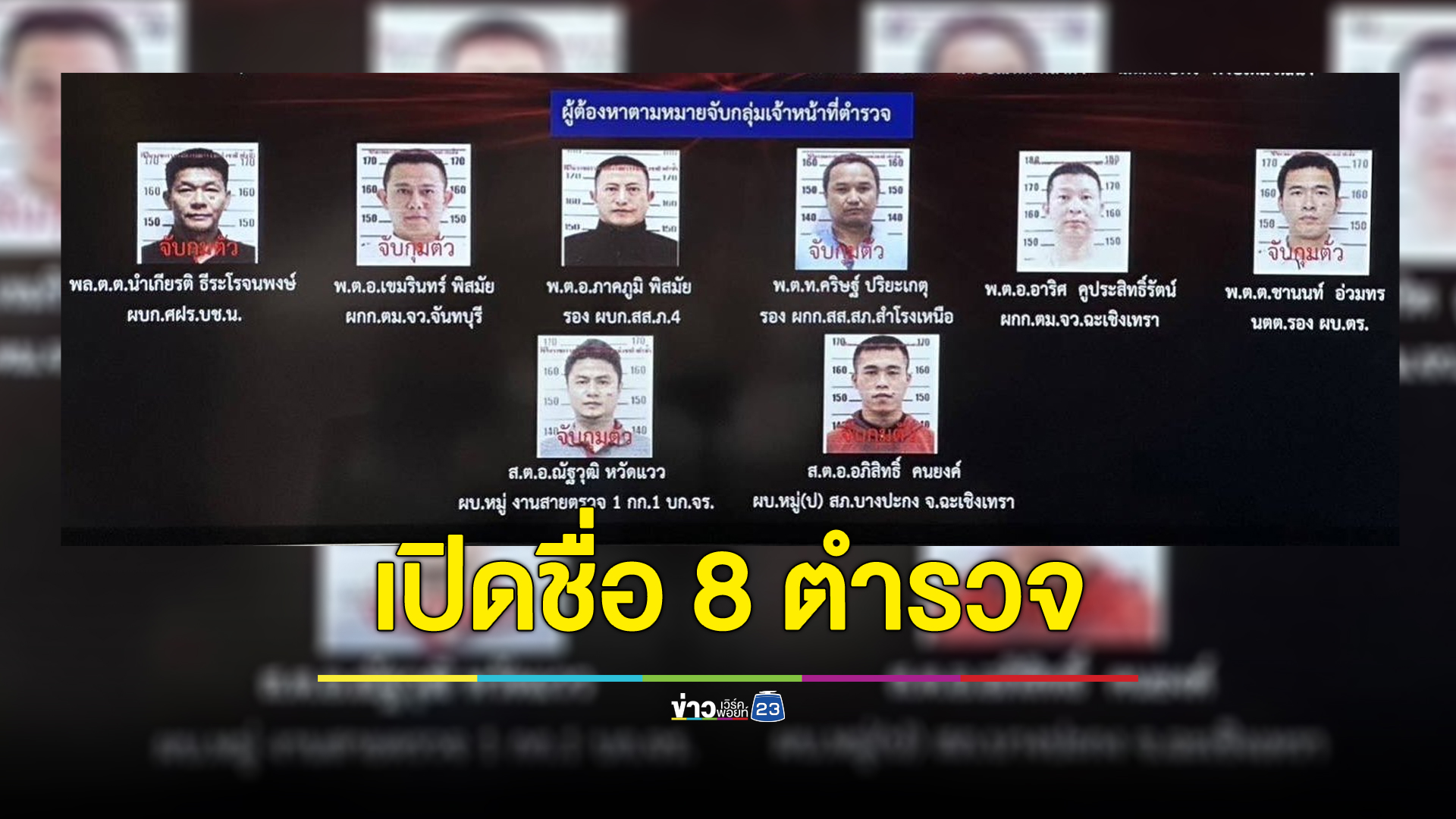 เปิดรายชื่อลูกน้อง”บิ๊กโจ๊ก” ถูกออกหมายจับเอี่ยวเครือข่ายพนันออนไลน์ “มินนี่”