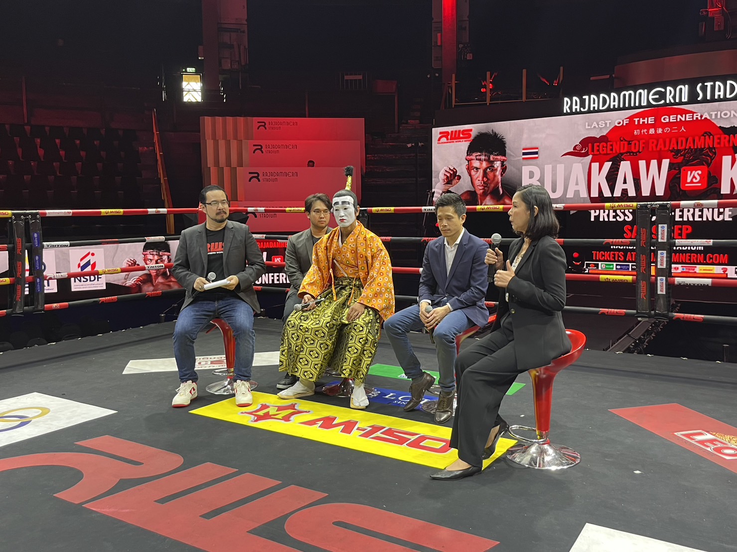 'คิโดะ' เอาฮาก่อนปะทะเดือด 'บัวขาว' ในศึก RWS Legend of Rajadamnern