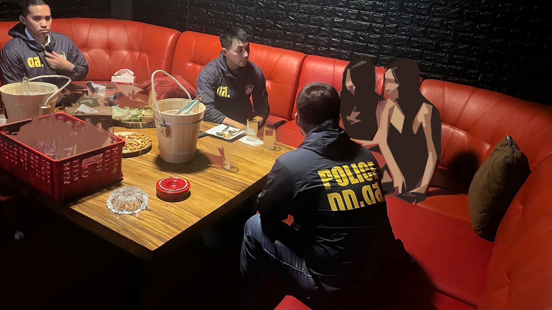 ทลายร้านคาราโอเกะ รวบ 'มาม่าซัง' ค้าเด็กต่ำกว่า 18 ปี
