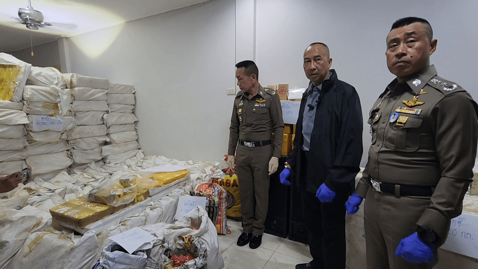 ว่าที่ "ผบ.ตร." โชว์ฟิตกลางดึก ประเดิมงานแรก 'จับยา' มูลค่า 300 ล้านบาท