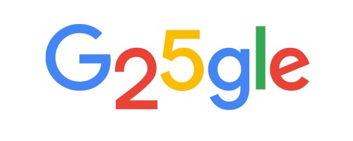 Google Doodle ฉลองครบรอบ 25 ปี