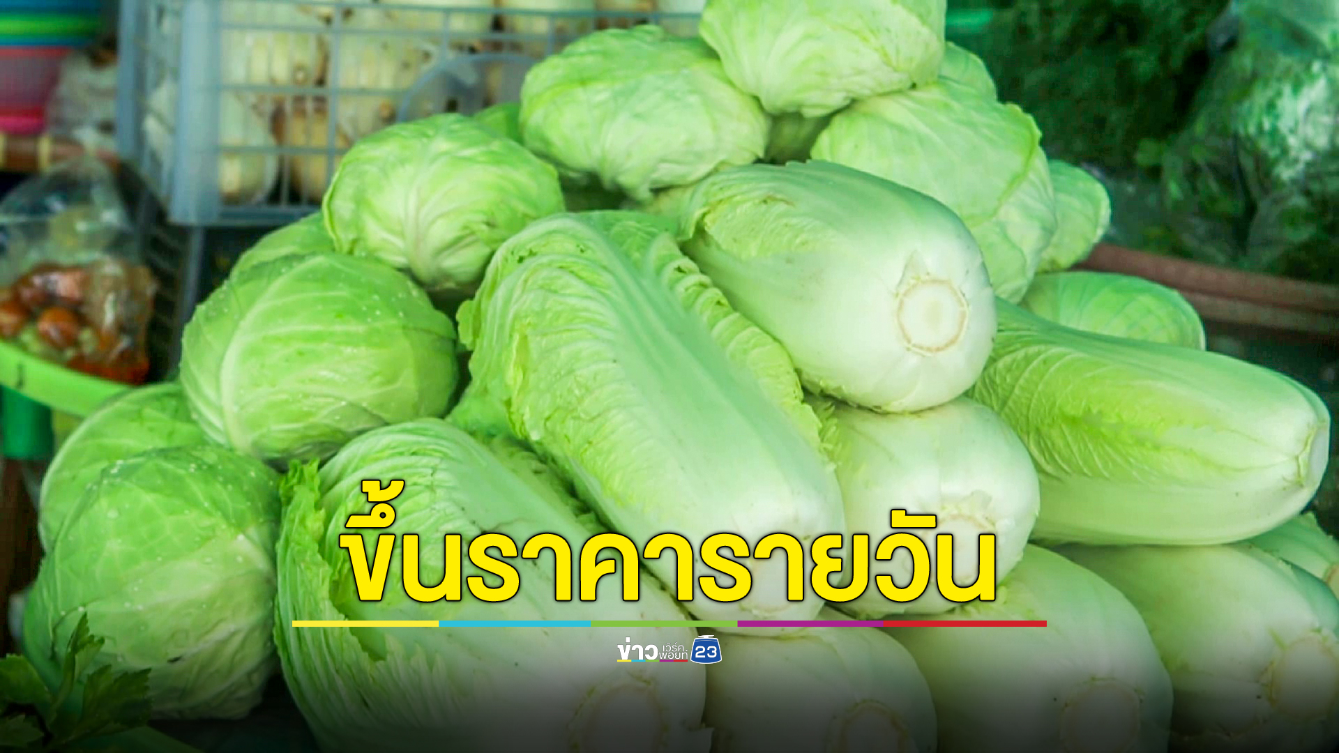 ผักสดขึ้นราคาต่อเนื่องรับเทศกาลกินเจ