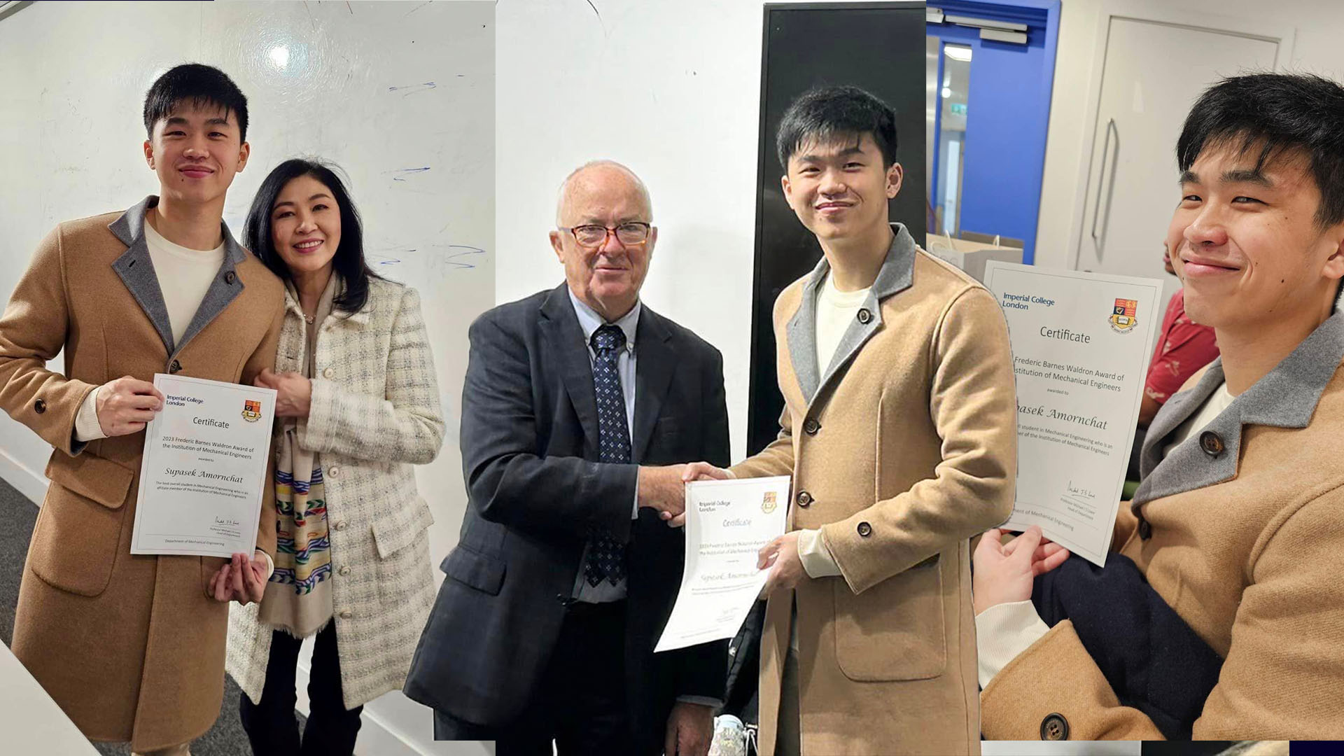 'แม่ปู’ ปลื้ม ‘ลูกไปป์’ คว้ารางวัลนักเรียนดีเด่น