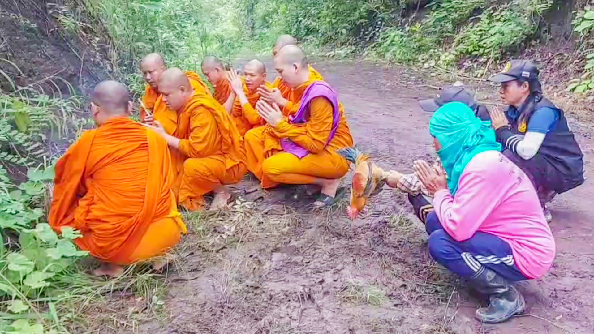 ญาตินิมนต์พระทำพิธีชีวิตแลกชีวิต หวังให้พบผู้สูญหาย