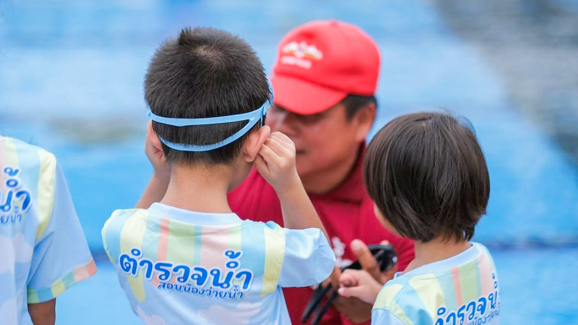 ตำรวจน้ำสอนน้องฟรี หวังลดความสูญเสียช่วงปิดเทอม