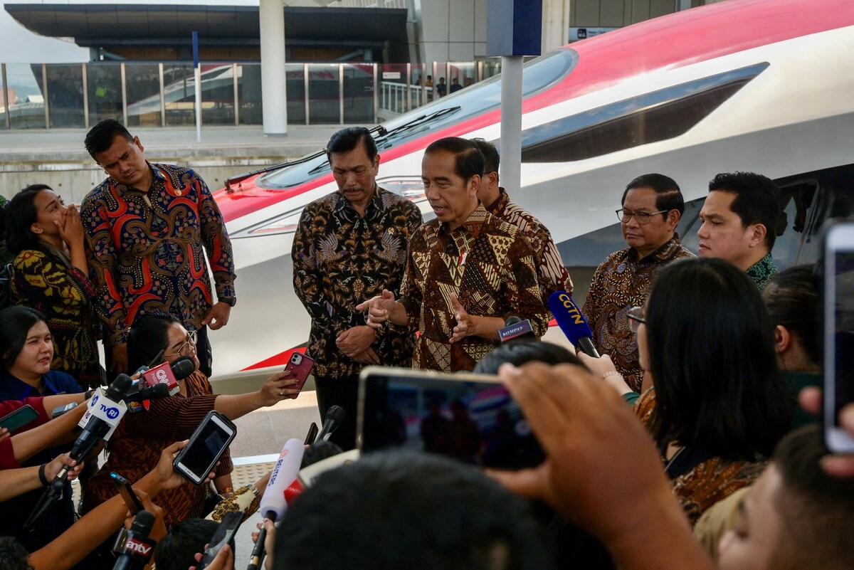 อินโดฯ เปิดใช้งานรถไฟความเร็วสูงสายแรกของ ASEAN
