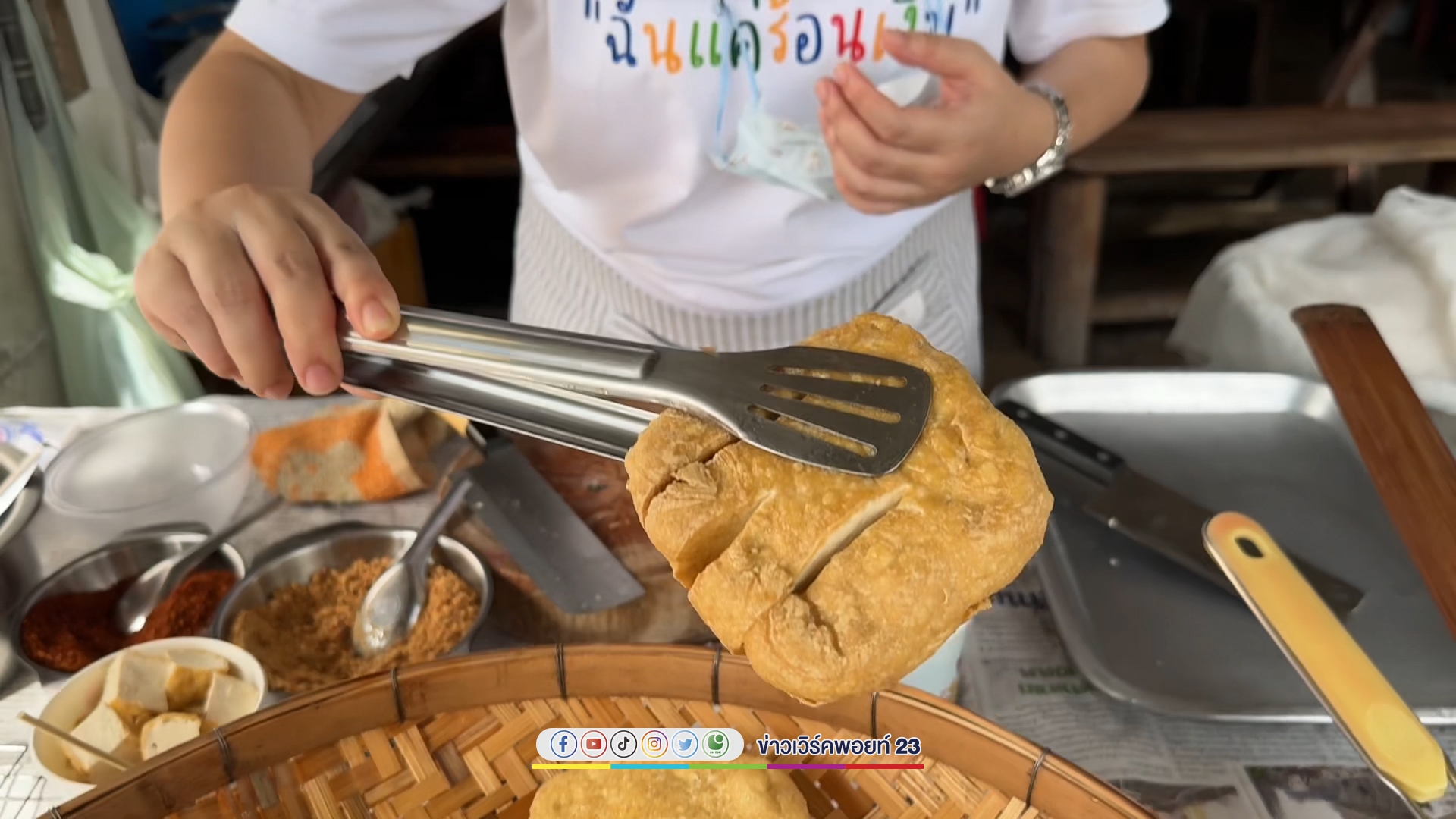 ส่องเมนูเด็ดเทศกาลกินเจ 3 เมนูขึ้นชื่อร้านดังท่ามะกา กาญจนบุรี