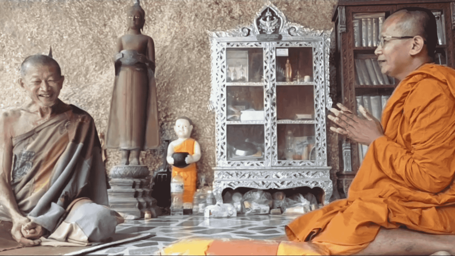 พระผู้ใหญ่ยืนยันไม่ใช่คอนเทนต์ 'พระสงฆ์' ห่มผ้าห่อศพแทนจีวร