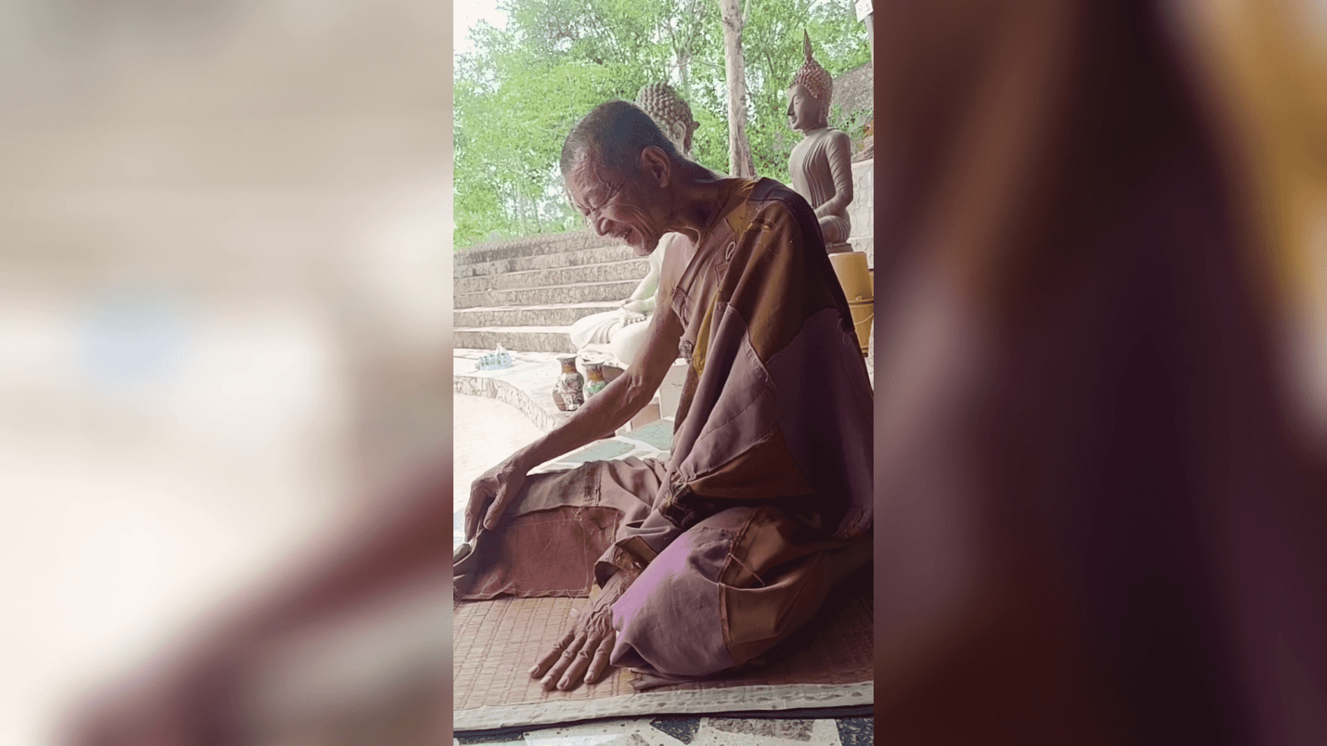 พระผู้ใหญ่ยืนยันไม่ใช่คอนเทนต์ 'พระสงฆ์' ห่มผ้าห่อศพแทนจีวร