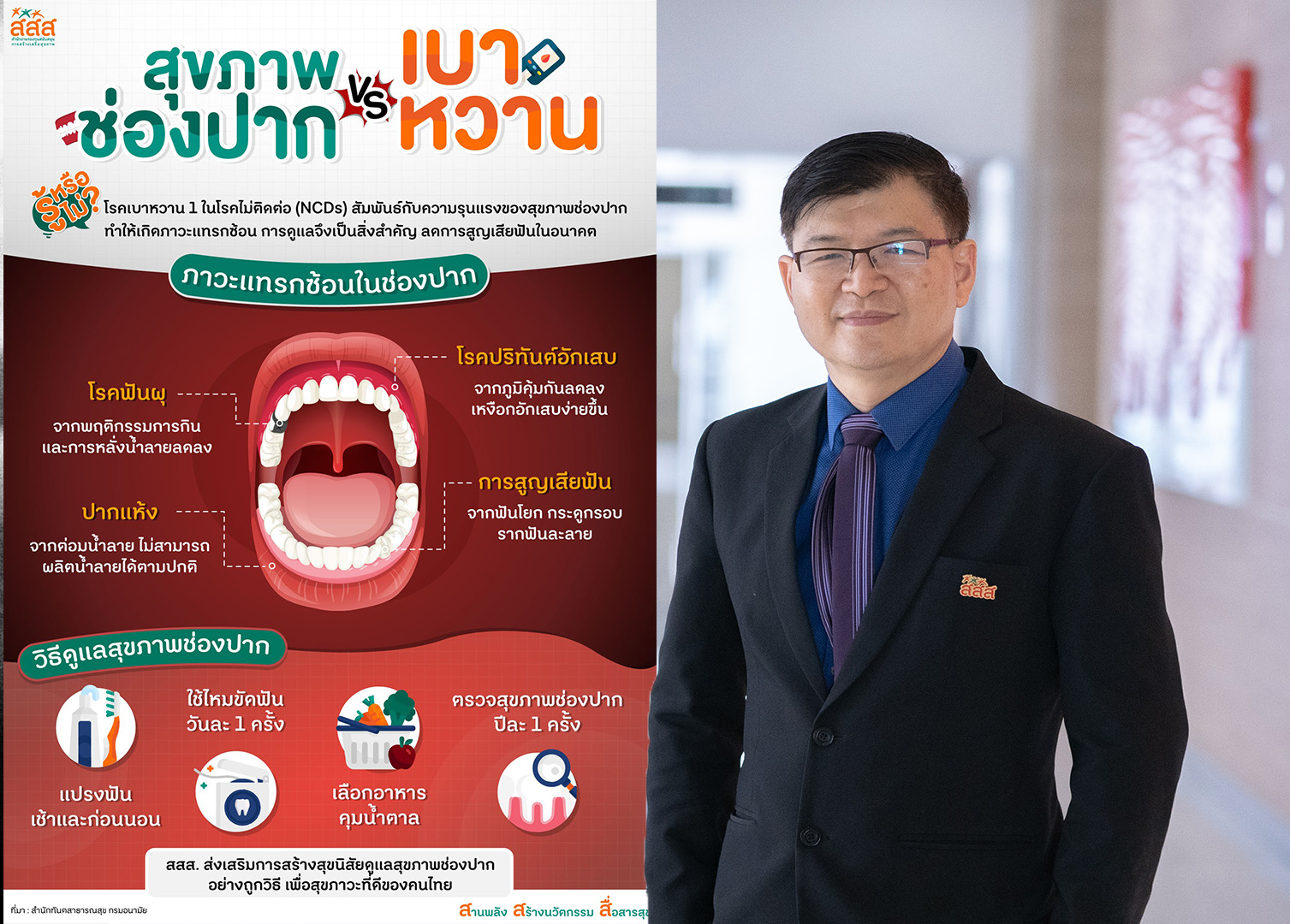 ไทยพบวัยทำงาน 'ฟันผุ' ถึง 91.8% เสี่ยงเกิดโรคแทรกซ้อน