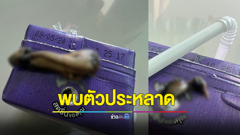 หนุ่มกิน "ชาเขียว" เจ้าดัง พบตัวประหลาด ผู้เชี่ยวชาญเผยคืออะไร ถึงกับขนลุก