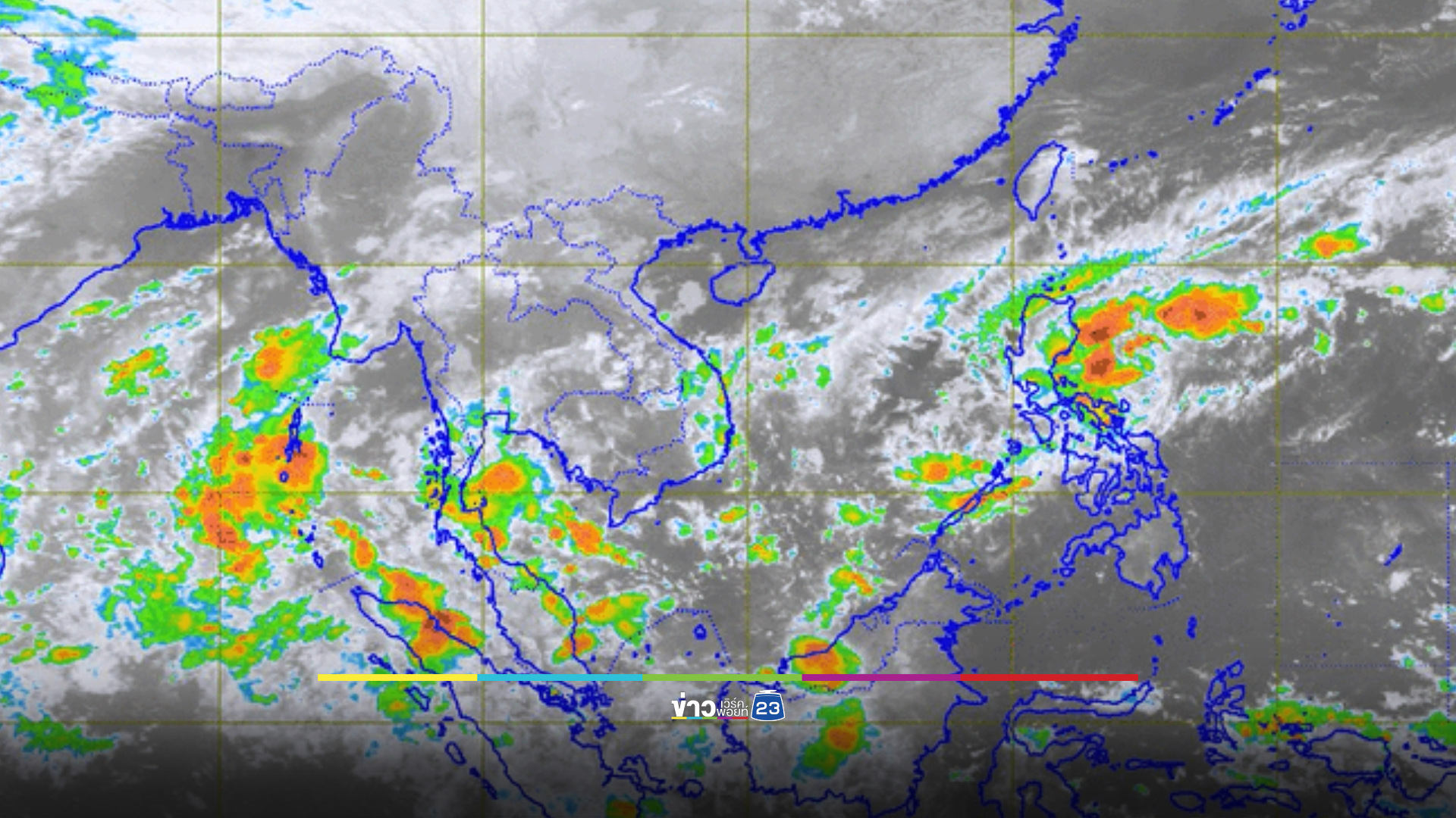 เตือนภาคใต้เริ่มเข้าฤดูมรสุม ฝนตกหนัก-คลื่นลมแรง