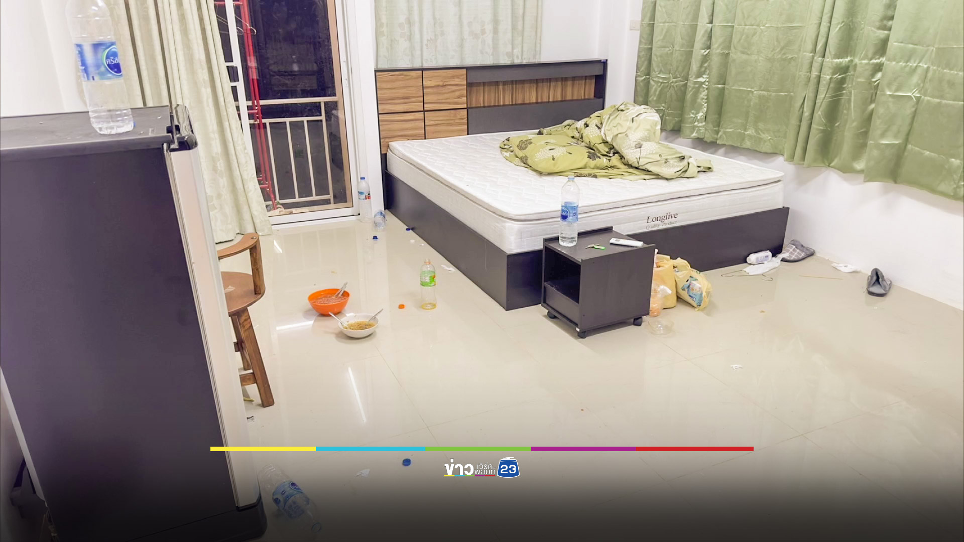 สองสามีภรรยาแสบอุ้มลูกน้อยเชิดเงินค่าห้องพัก ทิ้งขยะเละเต็มห้องให้ดูต่างหน้า