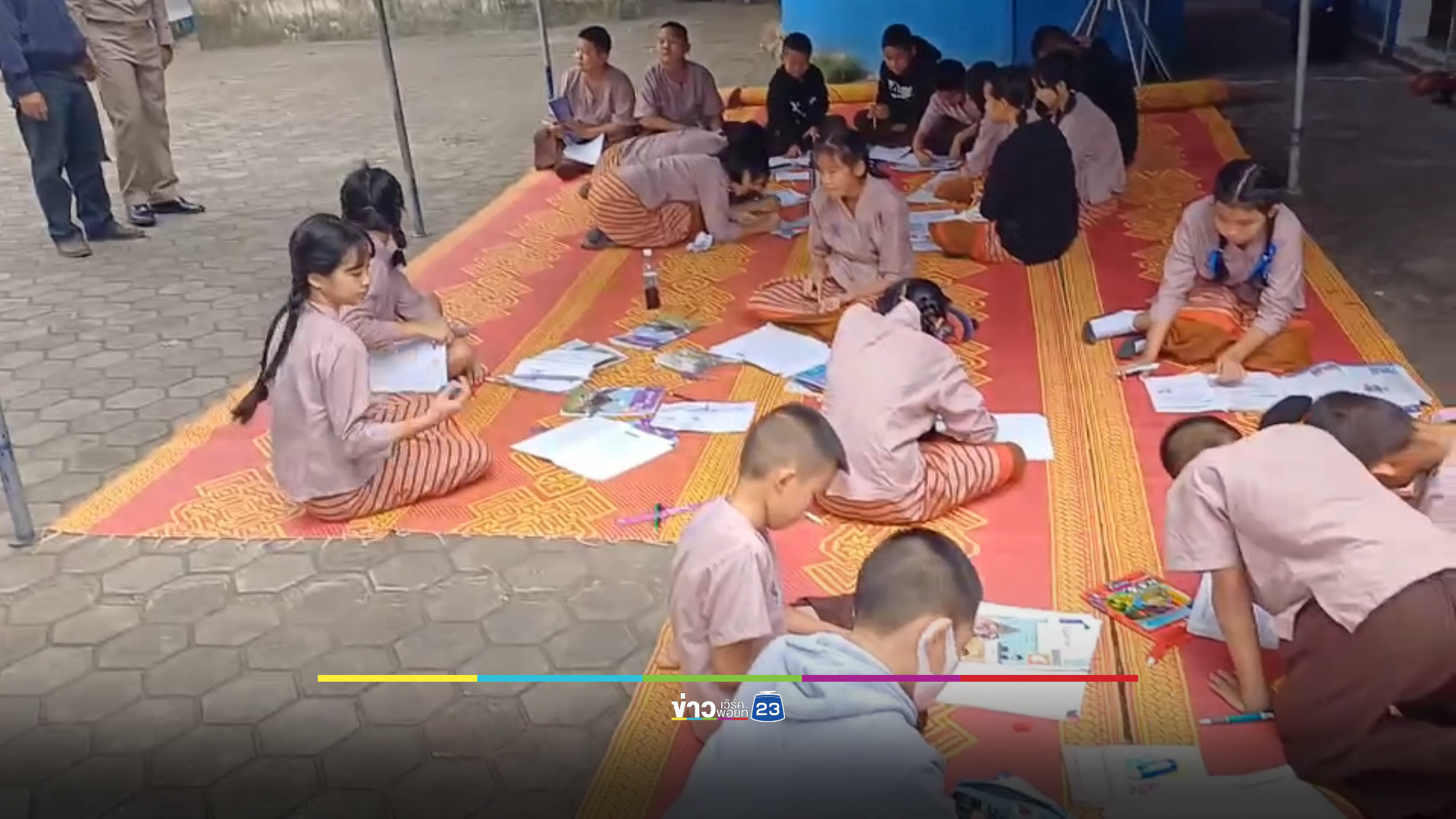 แผ่นดินไหวทำอาคารเรียนเสียหายเพิ่ม โชคดีสั่งระงับอาคารก่อน