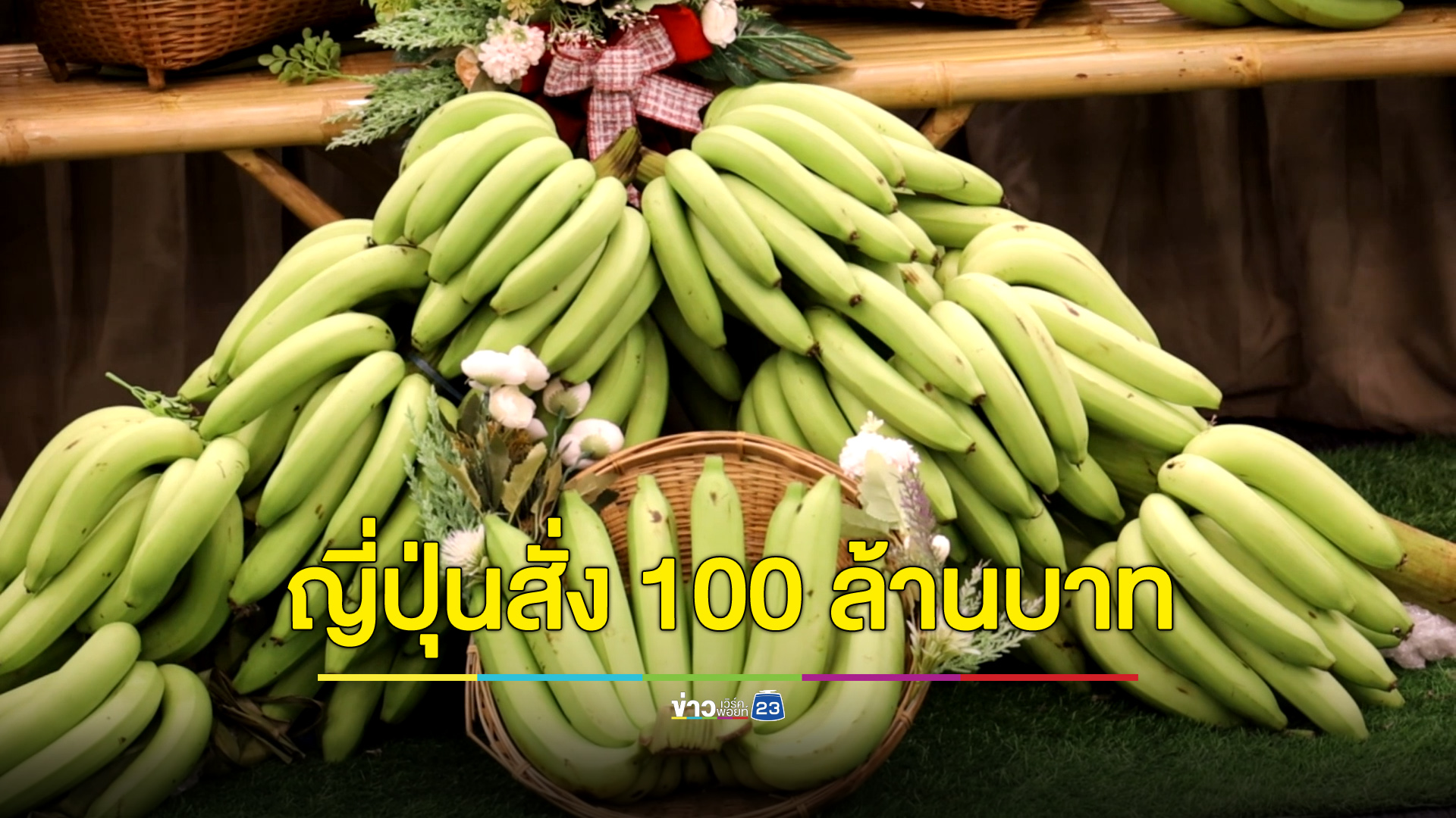“กล้วยหอมทองโคราช” ดังไกลถึงญี่ปุ่น มียอดสั่งซื้อกว่า 100 ล้านบาท