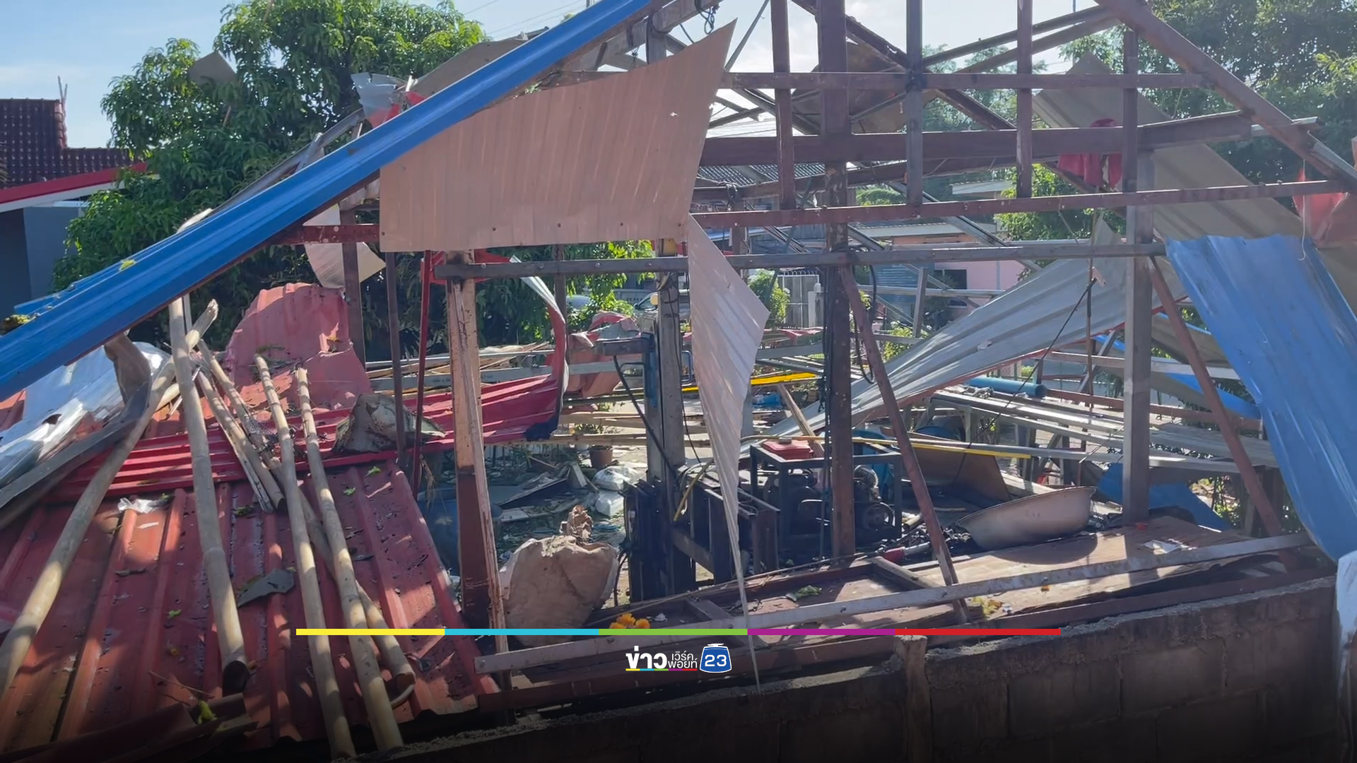 ทีมจิตเวชลงพื้นที่เยียวยา เพื่อนบ้านผวาบั้งไฟระเบิด