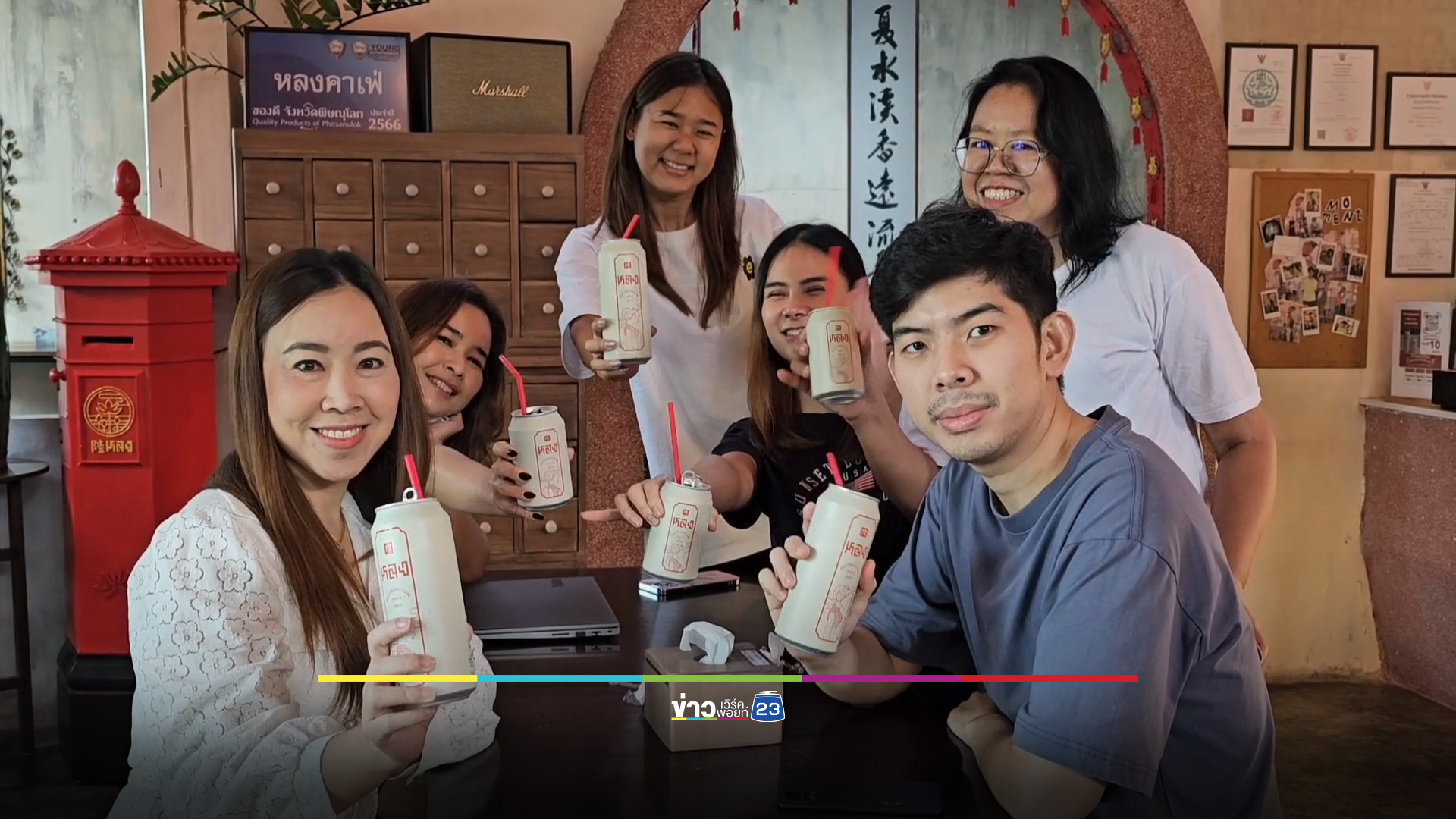 คาเฟ่รักษ์โลก บรรจุกาแฟใส่กระป๋องแทนแก้วพลาสติก รีไซเคิลได้ 100 %