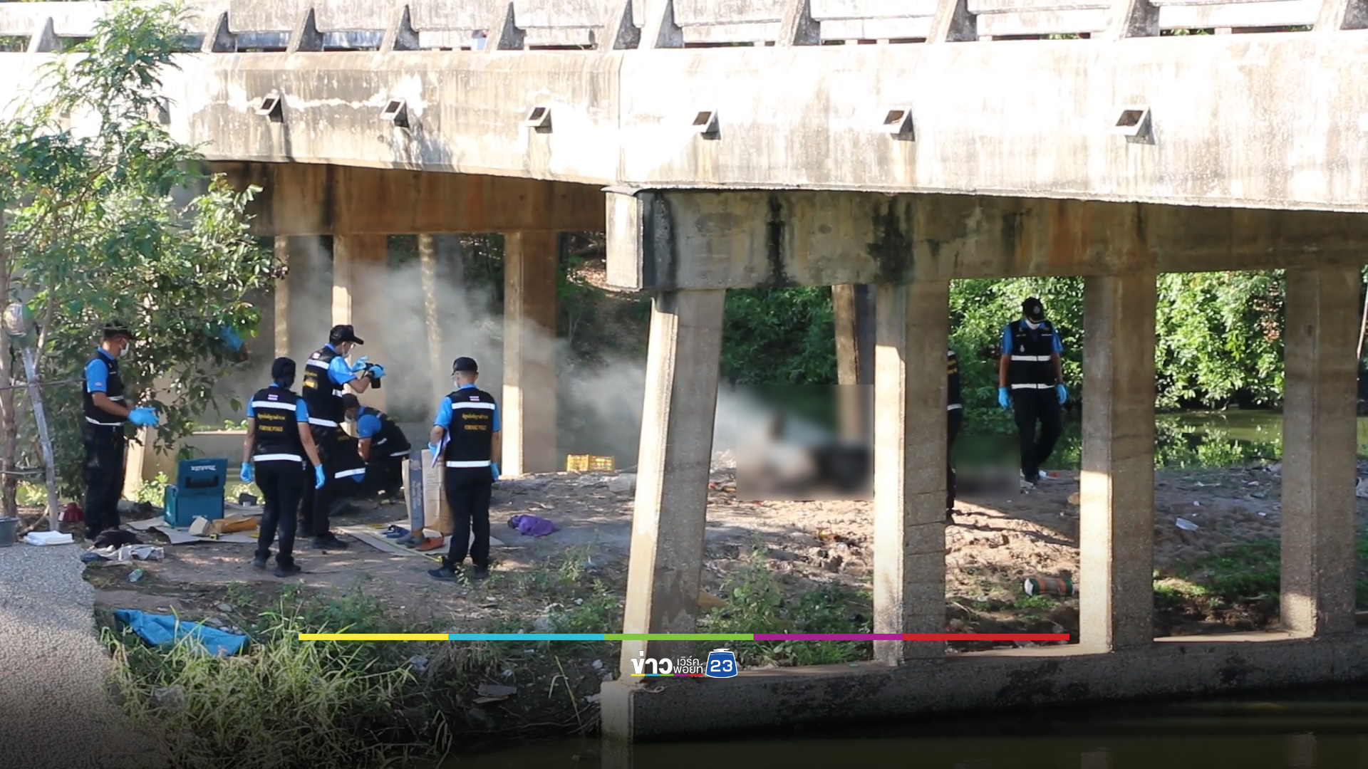 โจ๋ติดยาทำร้ายลุงเก็บขยะดับ จุดไฟเ้ผาหวังอำพรางศพ