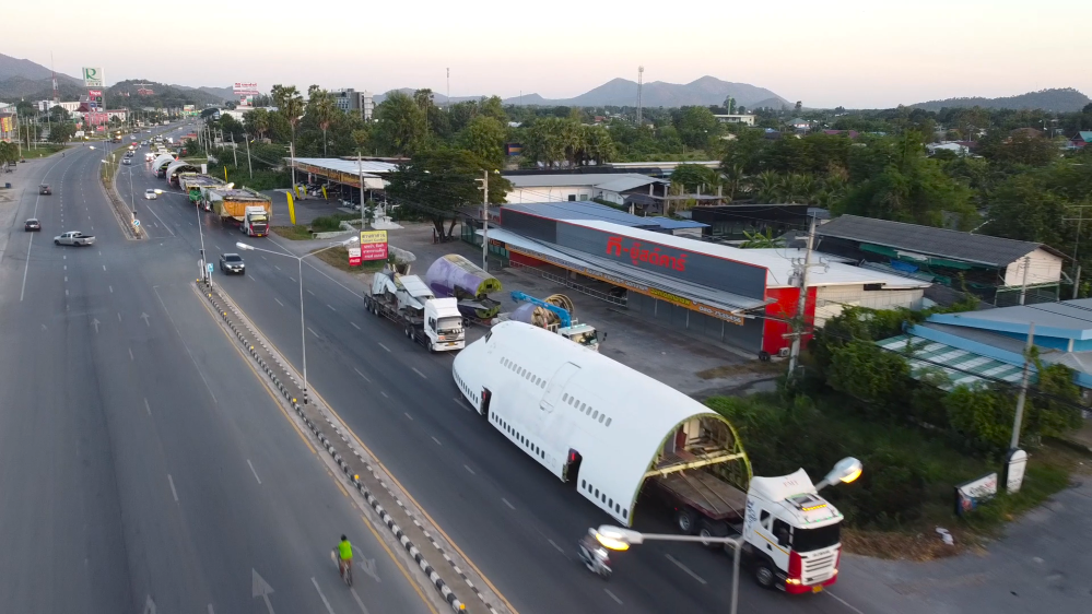 ทุ่ม 500 ล้านเนรมิตคาเฟ่เครื่องบินโบอิ้ง 747 แลนด์มาร์คใหม่กาญจนบุรี