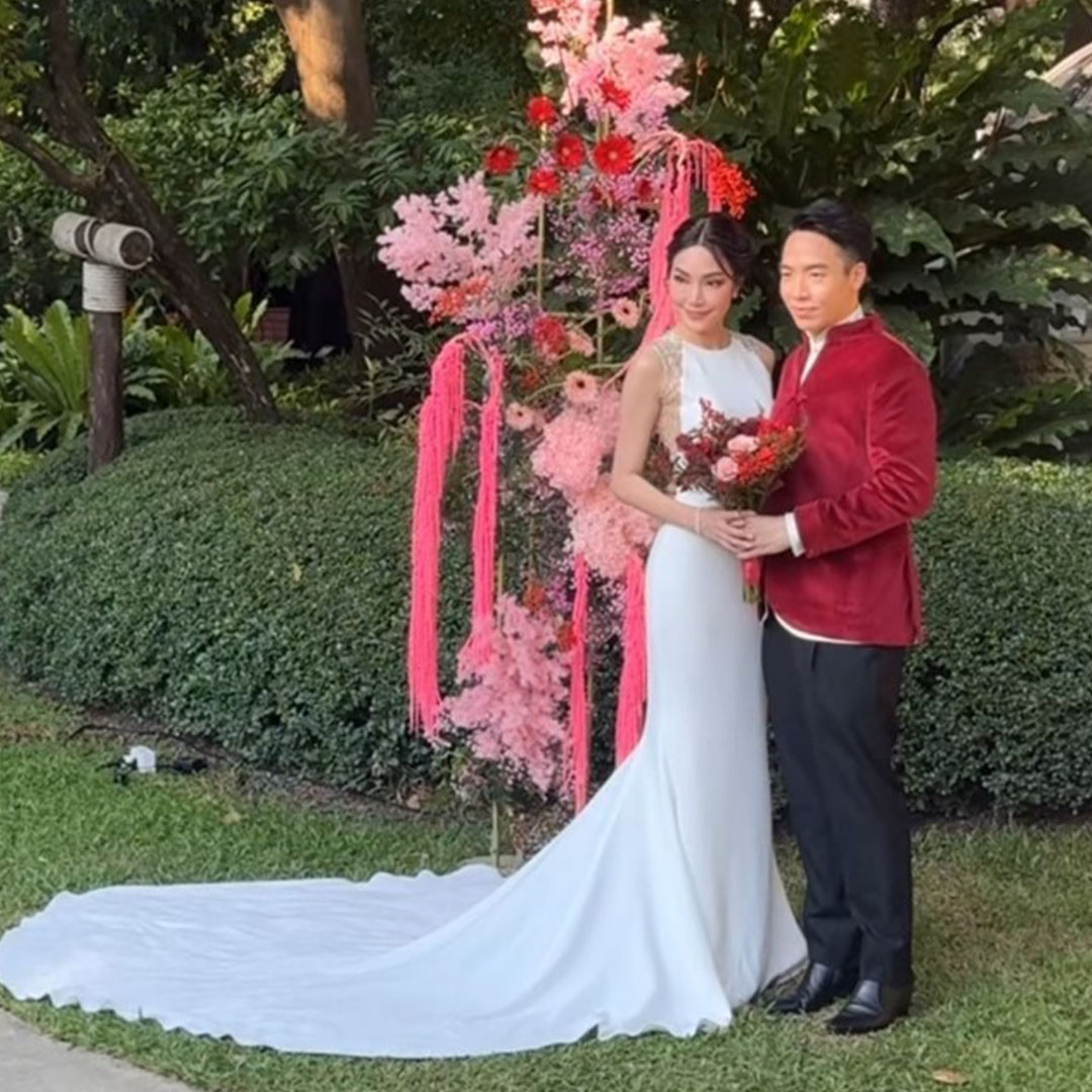 ร่วมแสดงความยินดี! "เมย์ พิชญ์นาฏ" วิวาห์ "ไฮโซบิ๊ก" แล้ว