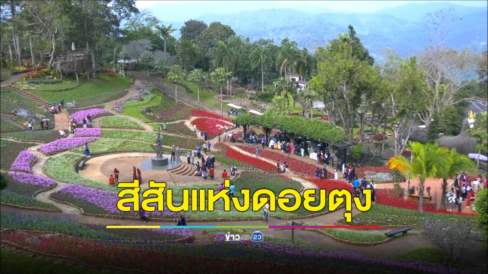 เริ่มแล้วเทศกาลสีสันดอยตุง โต้ลมหนาว สัมผัสธรรมชาติ ชิมอาหารชนเผ่าและผลิตภัณฑ์คนบนดอย