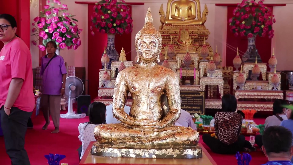 ปชช. ทำบุญปีใหม่สะเดาะเคราะห์แก้กรรม ไหว้ท้าวเวสสุวรรณ ไหว้พญานาคราช
