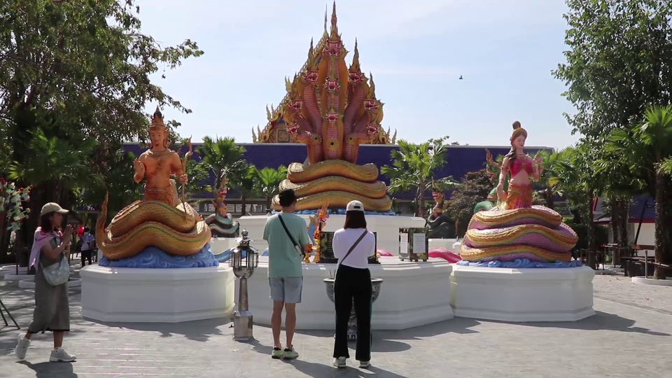 ปชช. ทำบุญปีใหม่สะเดาะเคราะห์แก้กรรม ไหว้ท้าวเวสสุวรรณ ไหว้พญานาคราช