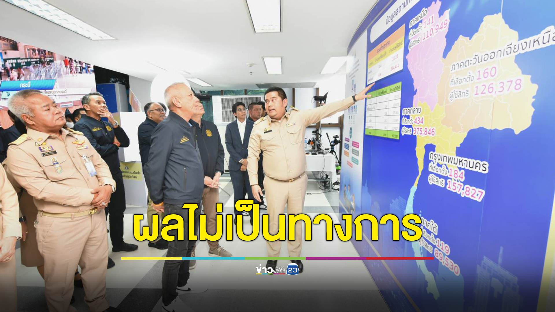 เช็กผลไม่เป็นทางการ"เลือกตั้งคณะกรรมการประกันสังคม"