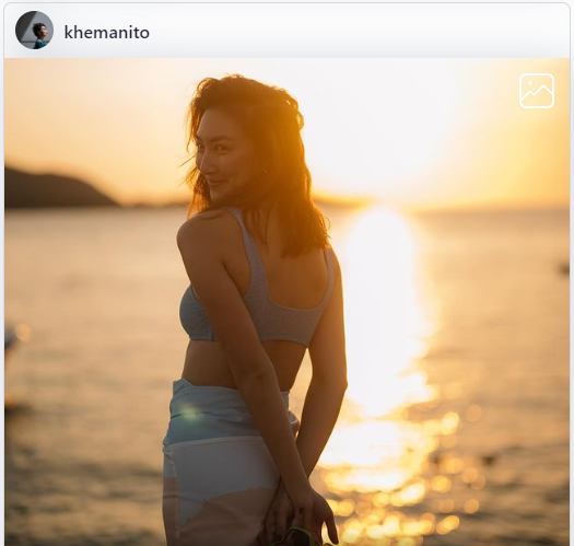 "แพนเค้ก" โชว์เซ็กซี่ท้าลมหนาว แหวกทะเลด้วยชุดทูพีช