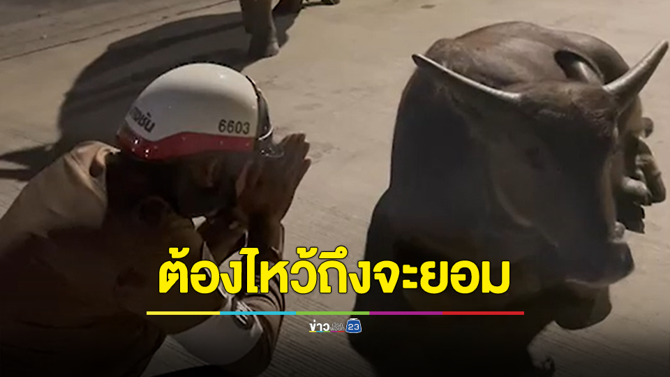 เรื่องวุ่นๆของคุณตำรวจ เคลียร์ไม่จบต้องยกมือไหว้ถึงยอม
