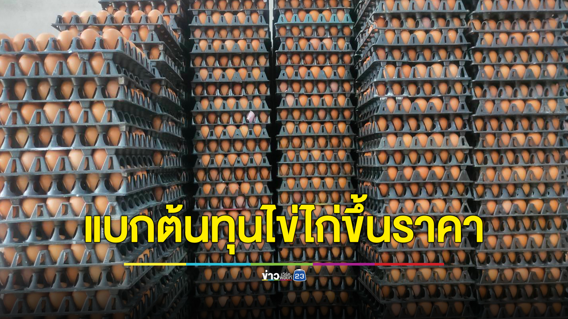 ฟังเสียงสะท้อน“ไข่ไก่”ขึ้นราคา คนทำเบเกอรี่บ่นอุบแบกต้นทุน