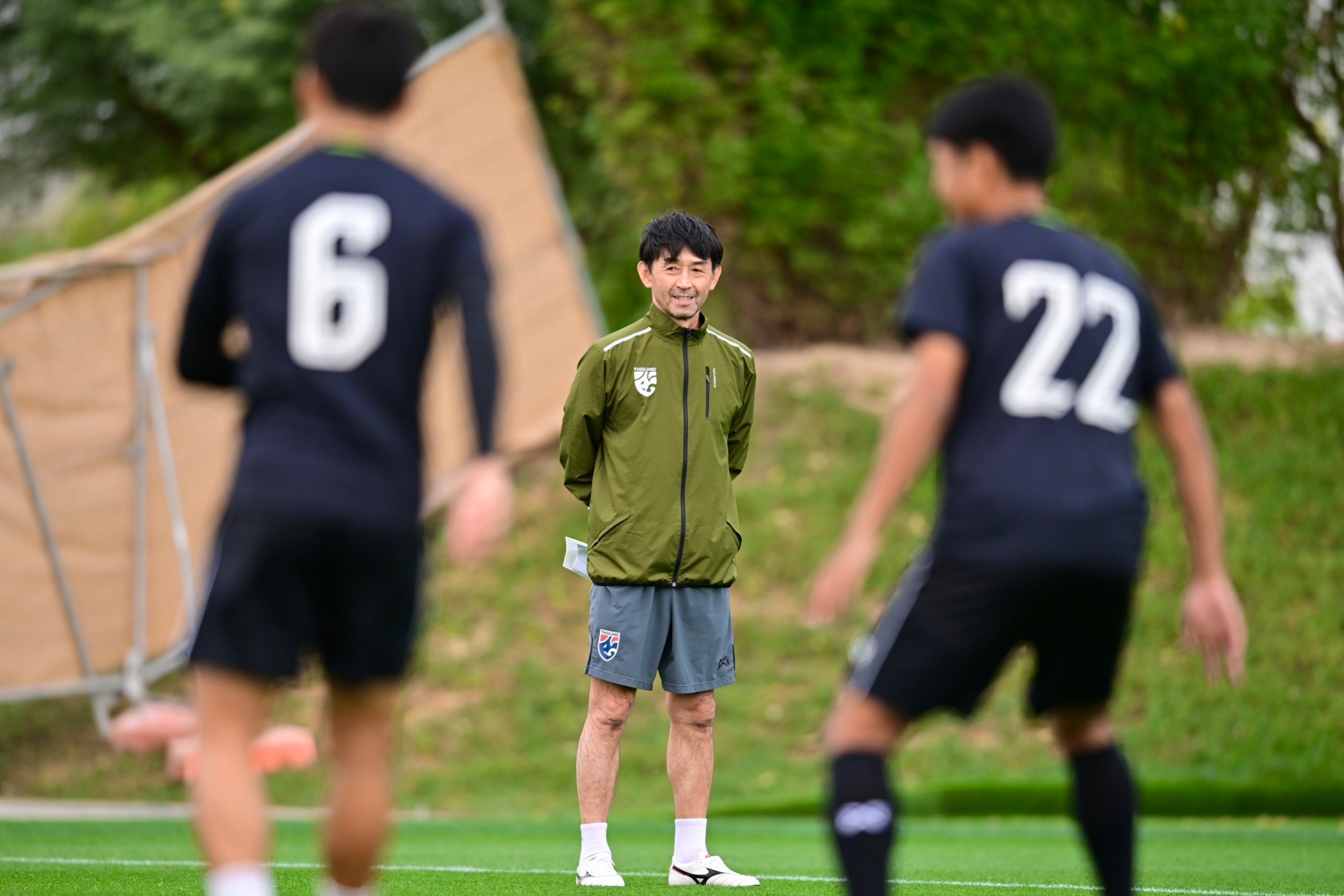 ประมวลภาพทัพช้างศึกซ้อมใหญ่ ก่อนลงดวลกับ อุซเบกิสถาน รอบ 16 ทีมสุดท้าย
