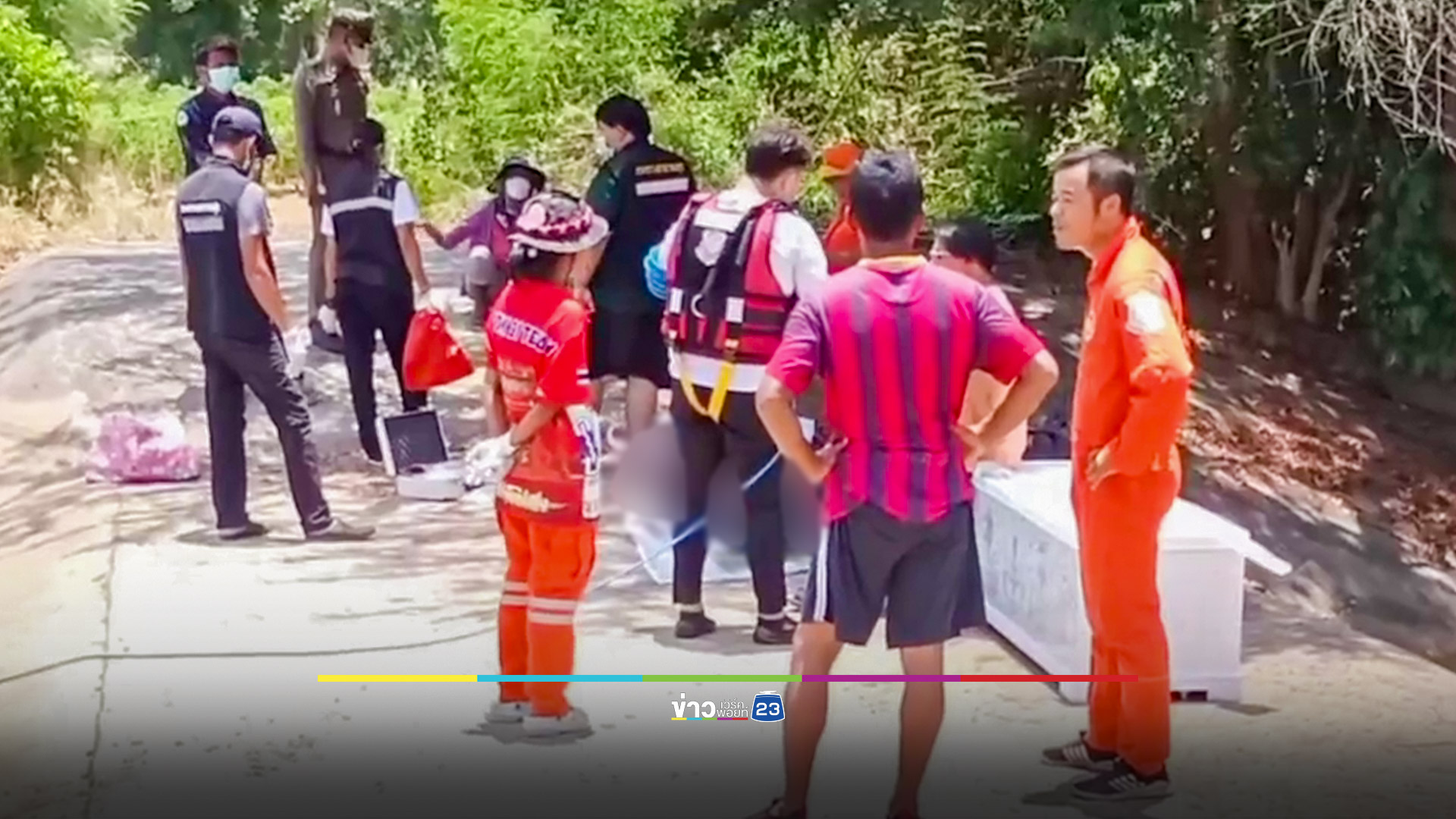 ลุง 62 ปีขาพิการหาปลาเลี้ยงชีพ พลาดตาข่ายพันขาจมน้ำดับ