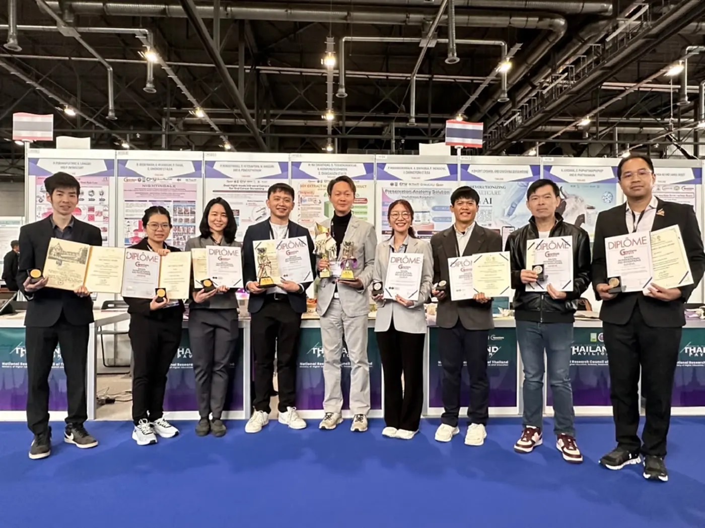 มช. กวาด 10 รางวัล การแข่งสิ่งประดิษฐ์ระดับนานาชาติ