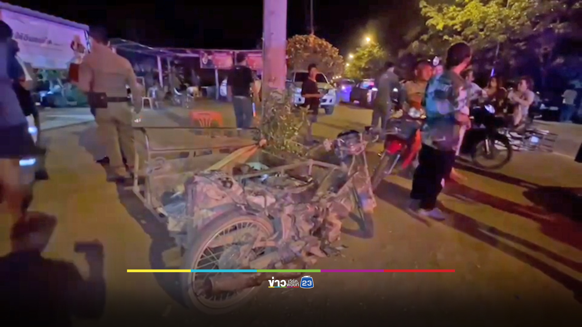 ช้างป่าหลุดโขลง กระทืบชายชราดับหน้าร้านของชำ
