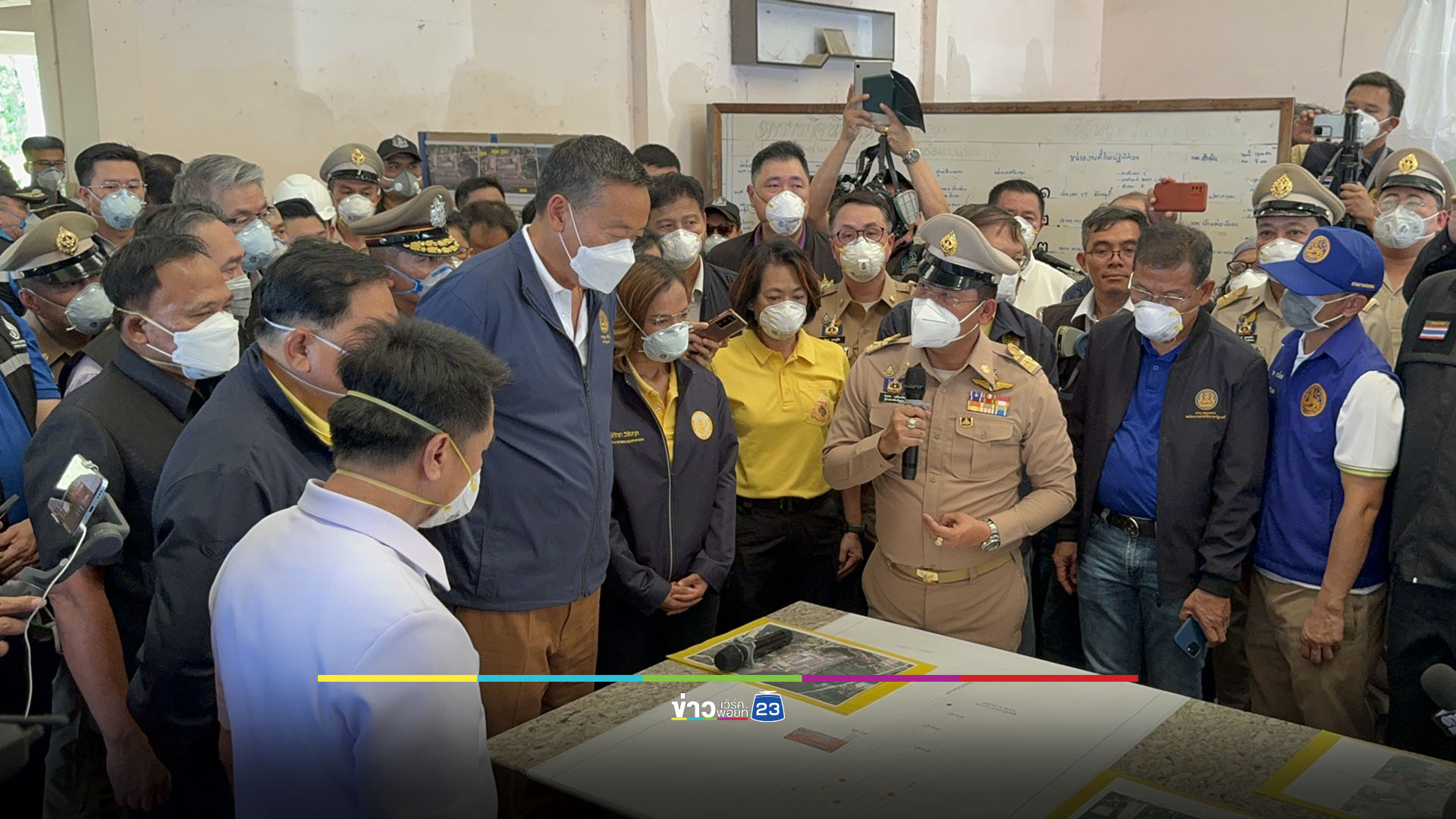 “เศรษฐา” ตรวจไฟไหม้โรงงานที่ระยอง ตำหนิอธิบดีลงพื้นที่ช้า