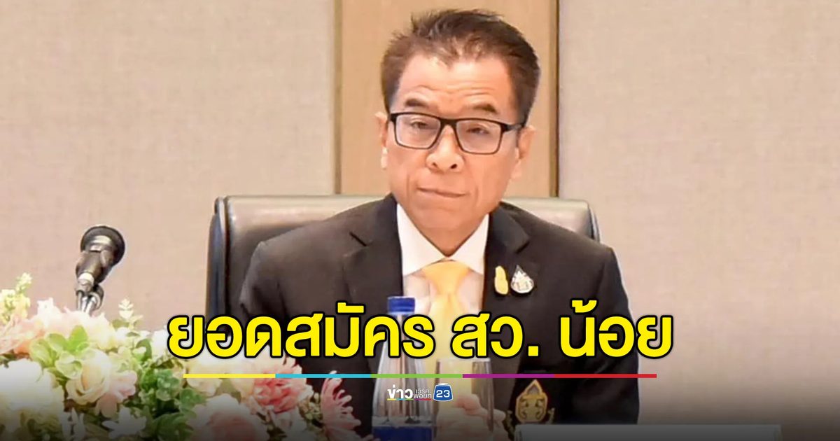 อัปเดต! ผู้ลงสมัคร สว. ล่าสุดมีผู้คนมาสมัคร 48,226 คน