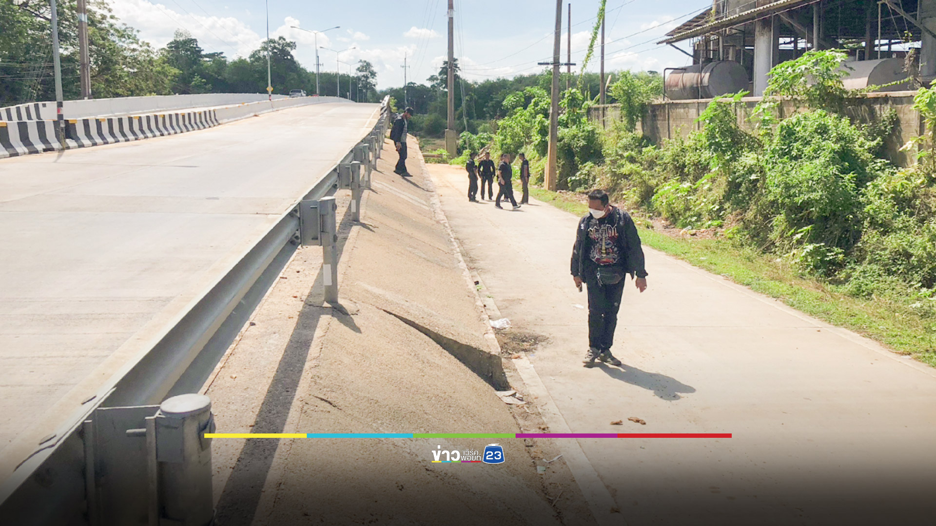 2 เยาวชนนั่งเล่นใกล้สะพานกลางดึก โดนยิงเจ็บทั้งคู่ ตำรวจเร่งหาตัวผู้ก่อเหตุ