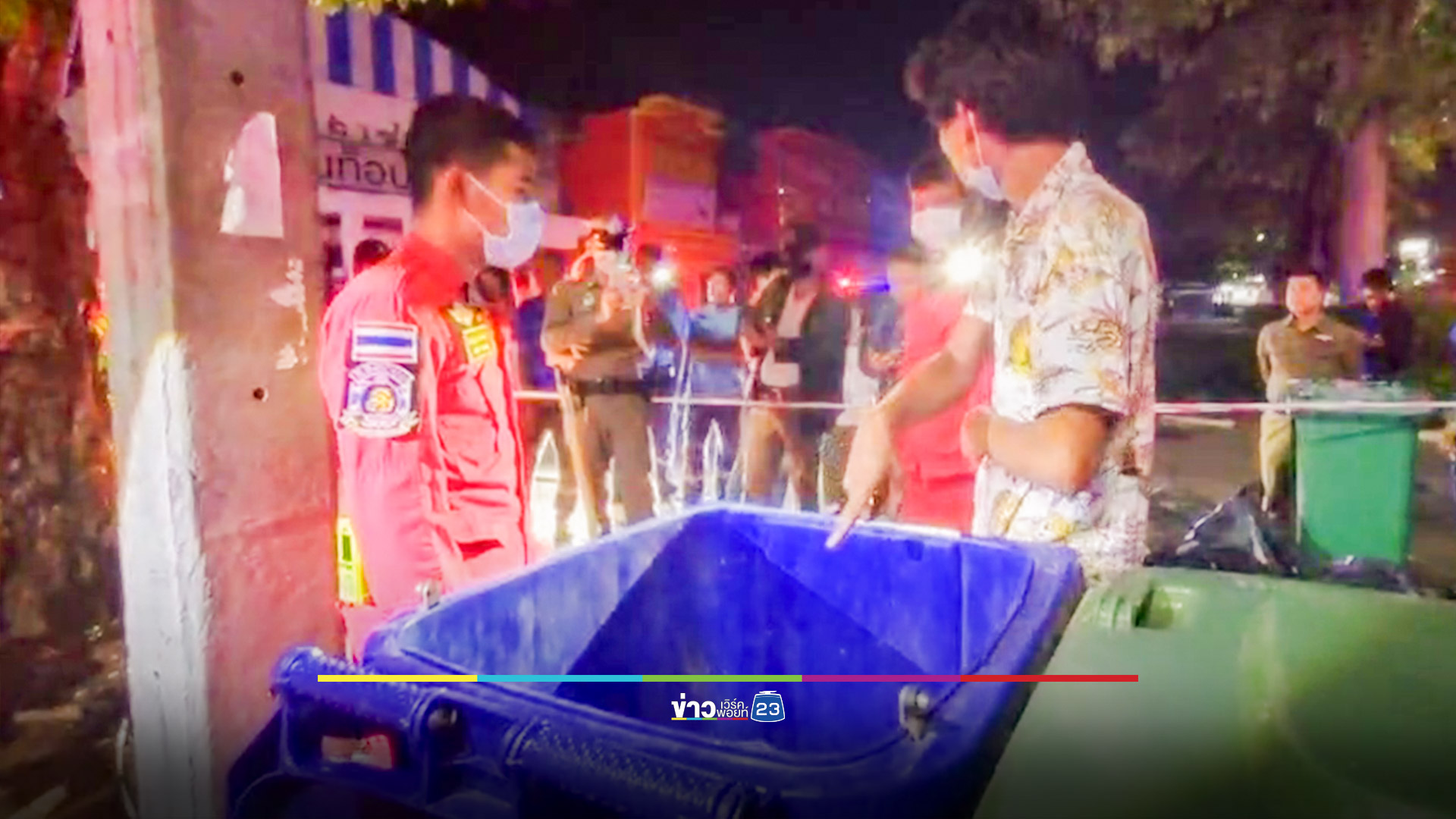ผงะ! สองผัวเมียเก็บขยะ เจอศพทารกในถัง