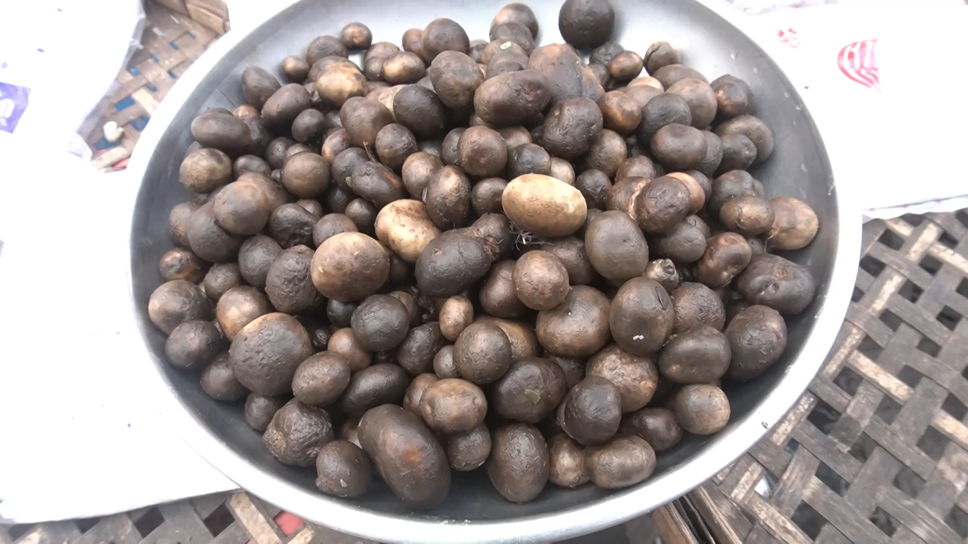 พริกขี้หนูแพง - เห็ดเผาะ กก.ละ 600 บาท