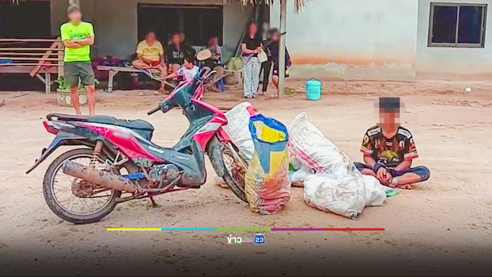 หวิดรุมประชาทัณฑ์! ชาวบ้านจับหนุ่มตระเวนขโมยขี้ยางพารา