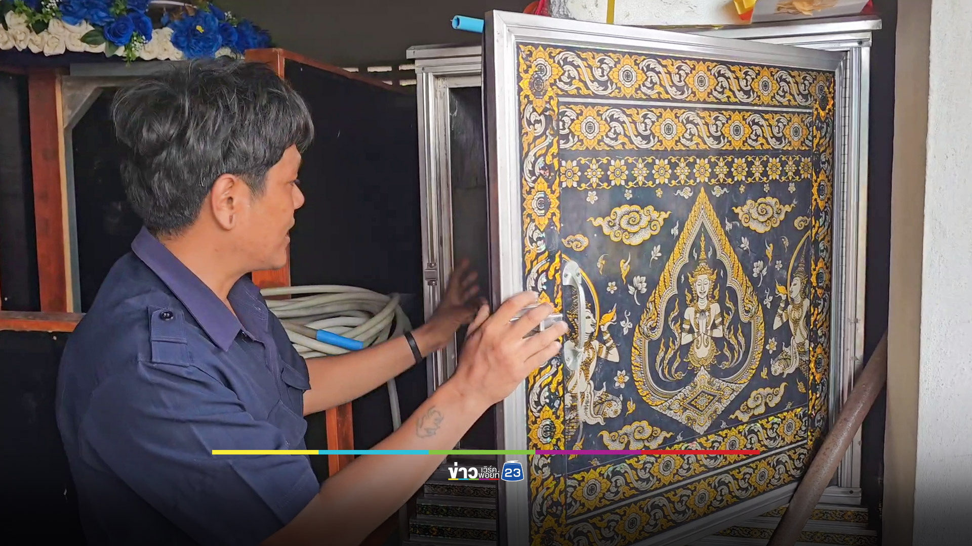 วัดผวาหนักสั่งล็อกศาลาแน่นหนา หลังถูกโจรมุดโลงเย็น ขโมยเงินมัดตราสัง 5 ศพ