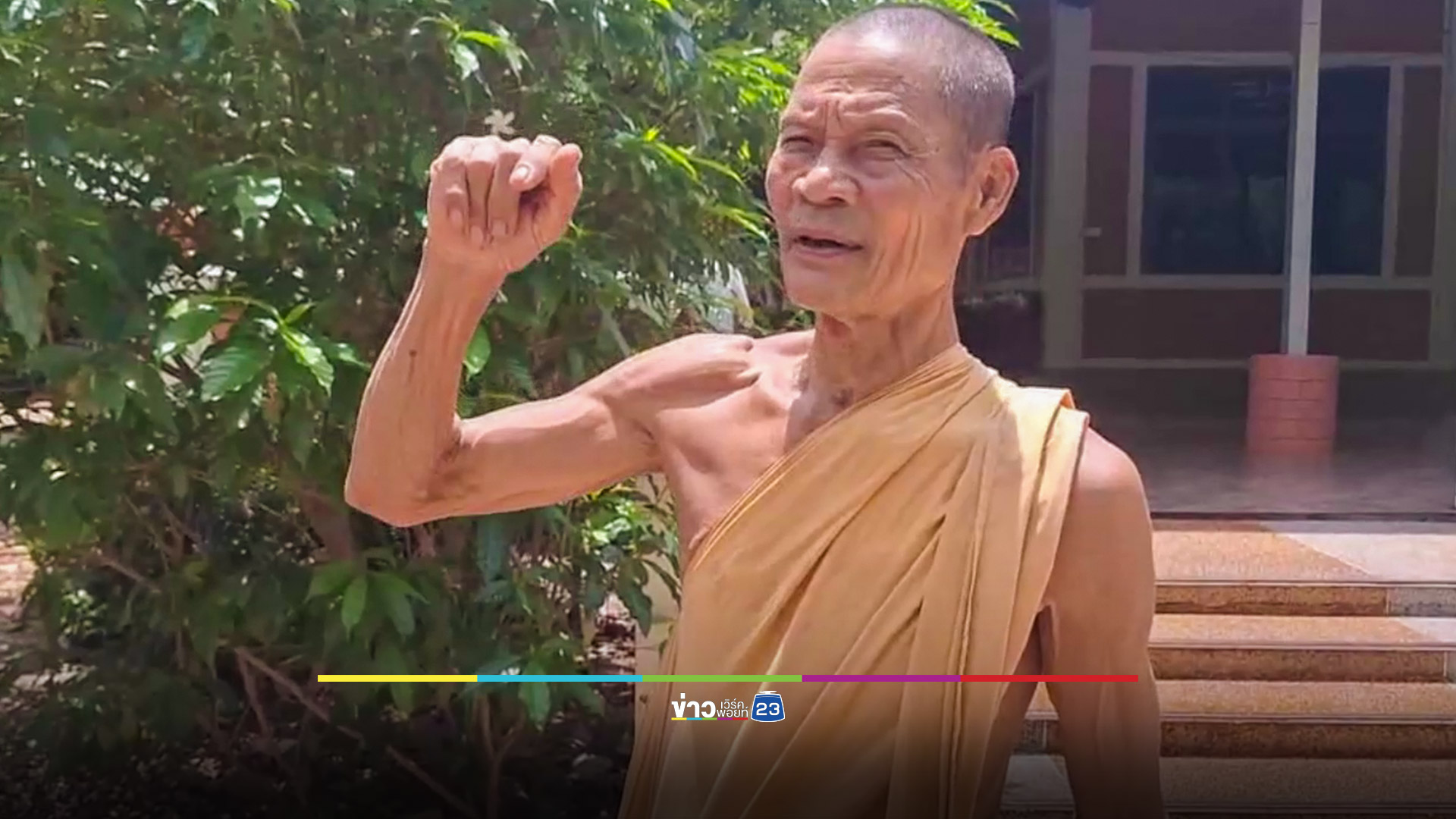 หนอนประดู่นับล้านตัวกระดึ๊บบุกวัด พระ-ญาติโยมผวาอยู่ลำบาก