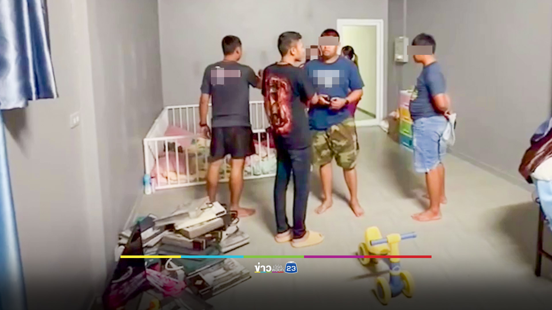 บุกช่วยแม่ลูกอ่อนวัย 31 ปีโดนผัวซ้อมจนเจ็บต่อหน้าลูกขวบเศษ