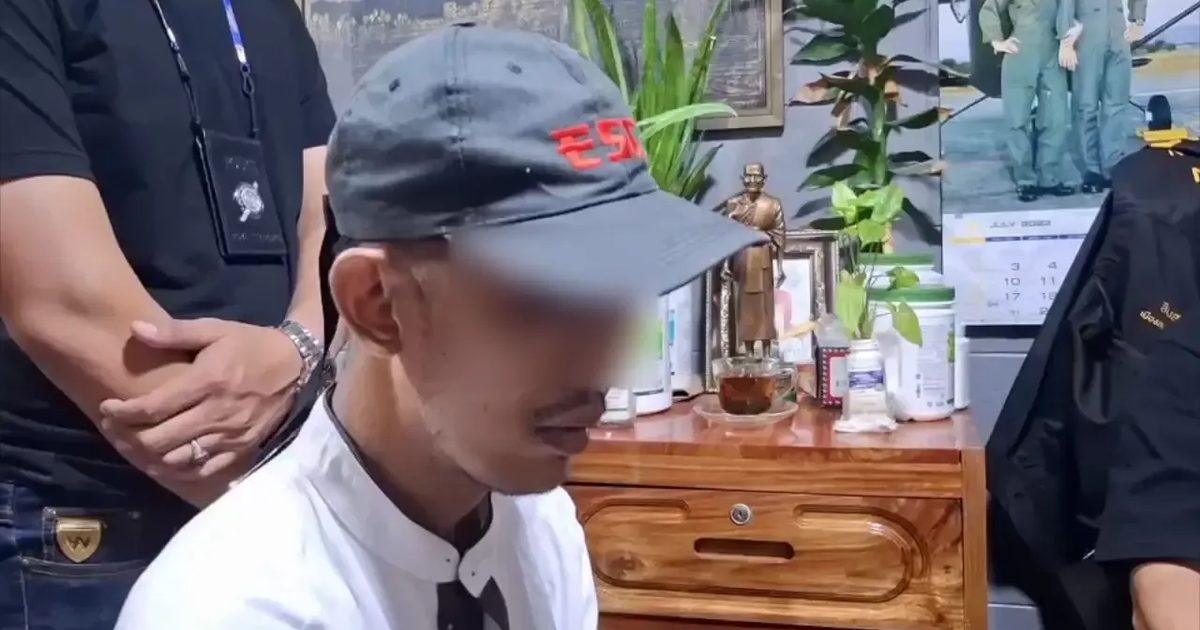 จับแล้วหนุ่มขี้ยาถีบลุงขับแท็กซี่ก่อนชิงรถหลบหนี