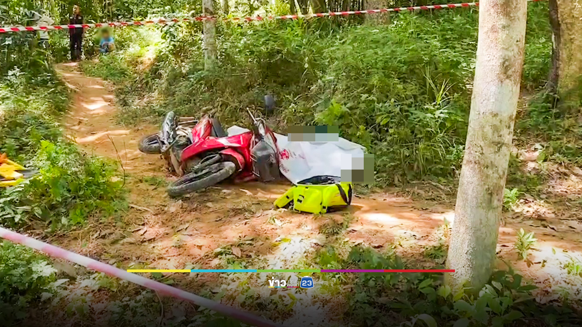 ผัวใหม่ยิงผัวเก่าดับคาสวนยาง ส่วนเมียบาดเจ็บ