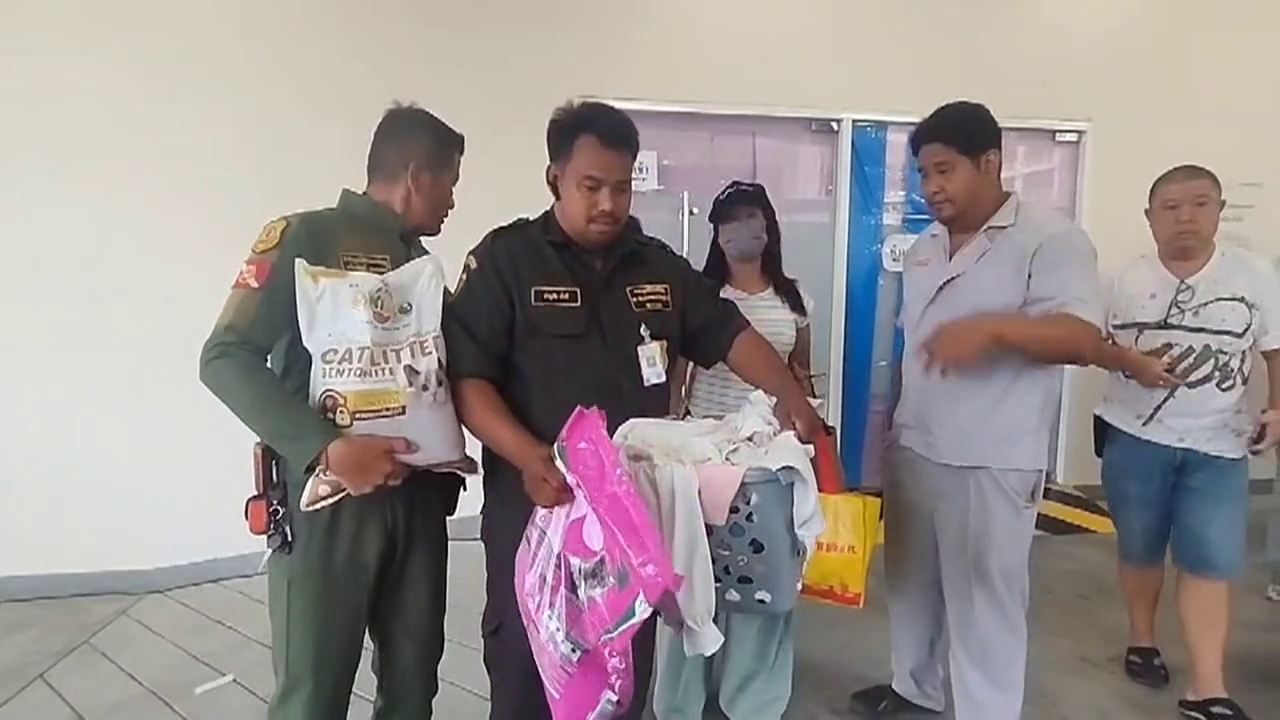 พ่อแซน 'ฆ่าตัดมือแฟนสาว' นำแมวและของใช้ผู้ตายมาคืน