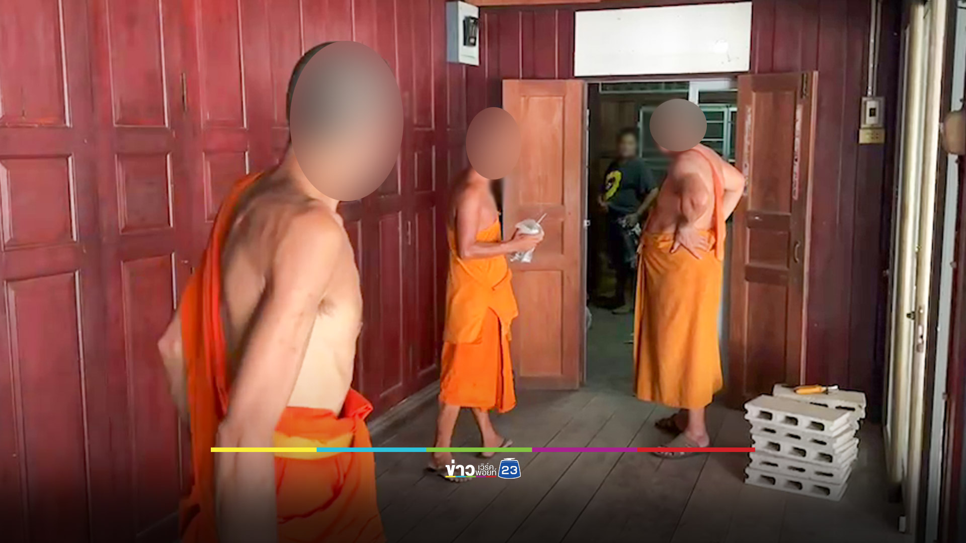 ผงะ! พระแตกตื่น เจอลูกระเบิดปริศนาโผล่กลางกุฏิ