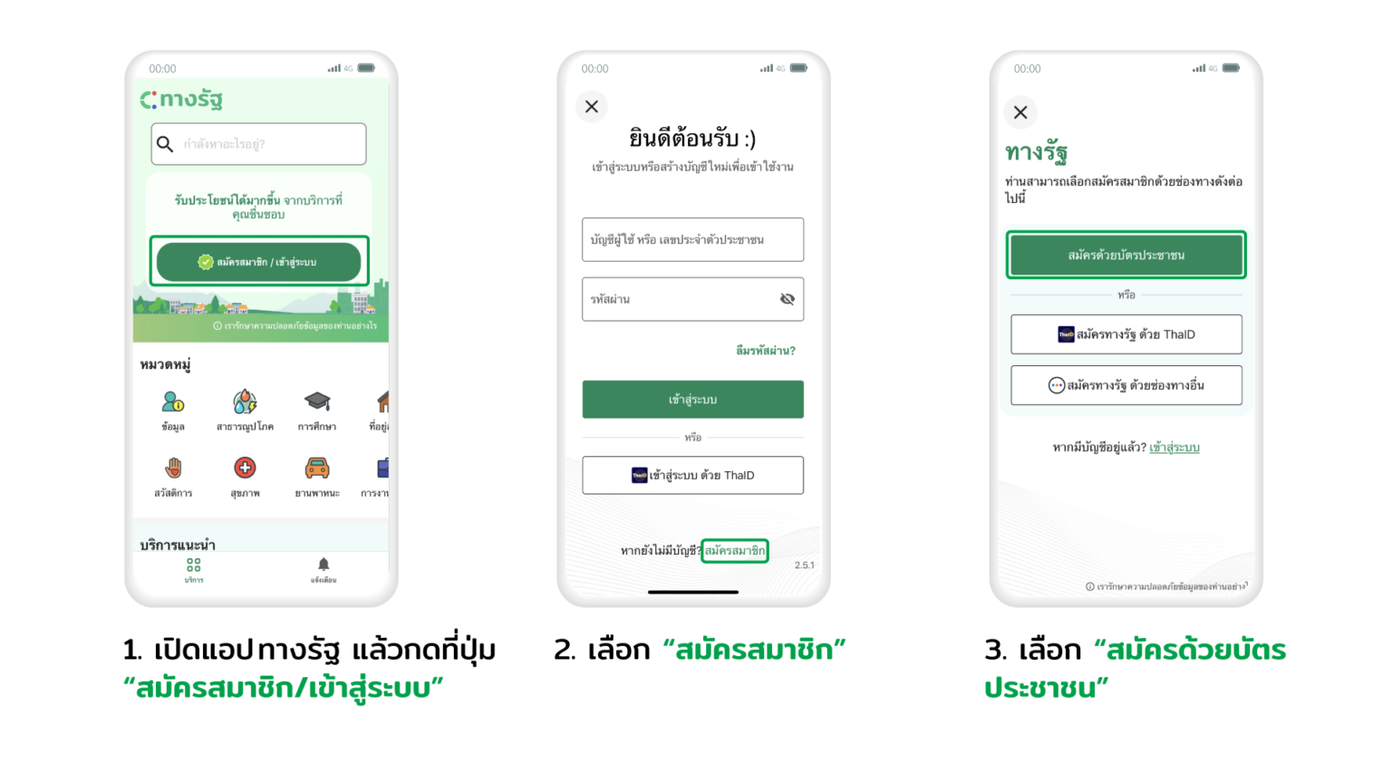 แอปฯ 'ทางรัฐ' เปิดให้ยืนยันตัวตนผ่านเซเว่นฯ ได้แล้ว